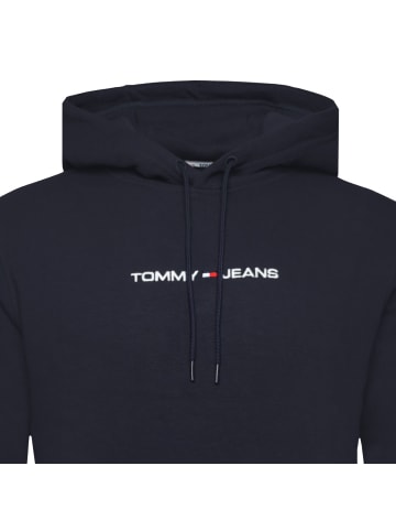 Tommy Hilfiger Kapuzenpullover Tommy Jeans Regular Linear in dunkelblau