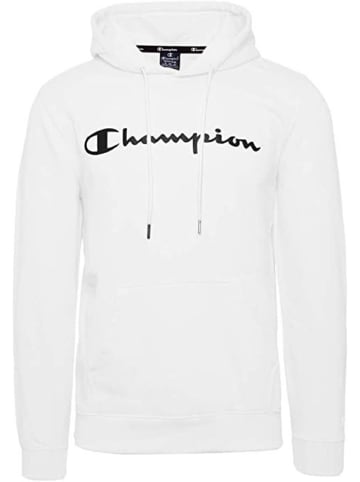 Champion Sweatshirt Kapuzenpullover Hooded in Weiß