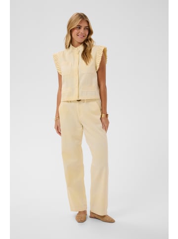 Cream Weste CRLorra Relaxed fit in Lemon Meringue Melange