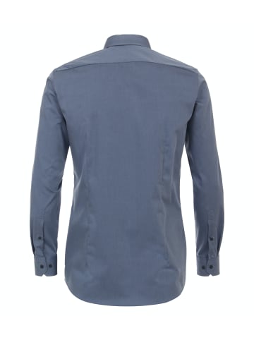 Venti Body Fit Businesshemd in Blau