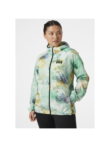 Helly Hansen W ROAM PRINTWIND JACKET in Perlweiß