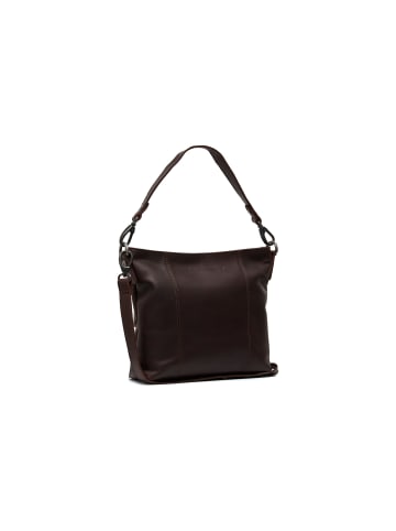 The Chesterfield Brand C48.1250 Kos Crossbody Wax Pull Up Leder in darkbrown