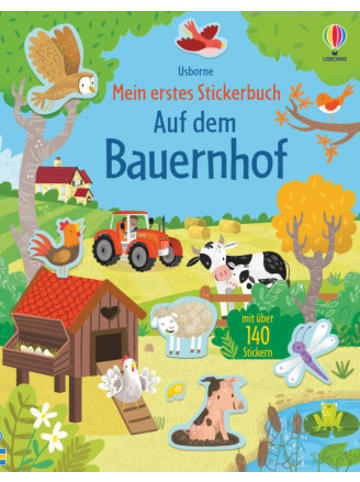 Usborn Buch - Mein erstes Stickerbuch: Auf dem Bauernhof