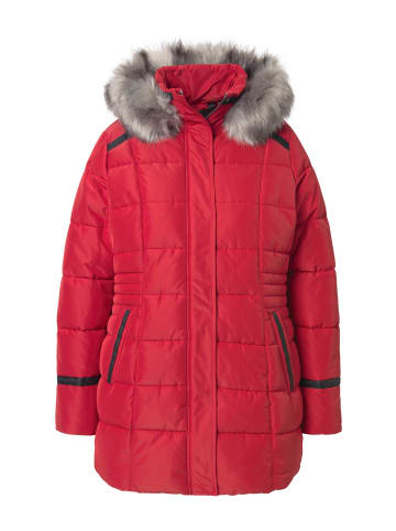 Ulla Popken Steppjacke in rubinrot