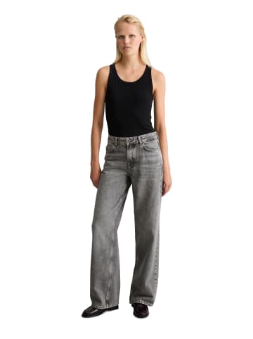Marc O'Polo DENIM Jeans Model Tomke wide in Medium Grey