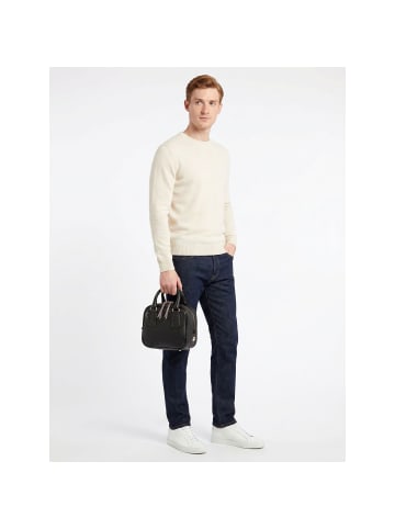 DuDu Skyline Handtasche Leder 20.5 cm in nero