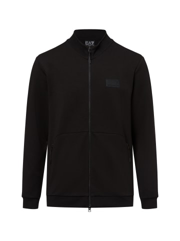 EA7 Sweatjacke in schwarz - 0001