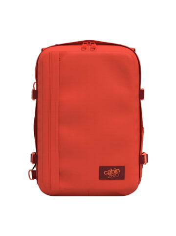 Cabinzero Travel Cabin Bag Classic Plus 32L Rucksack 46 cm in tomato festival