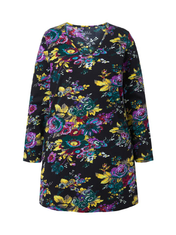 Ulla Popken Longshirt in schwarz