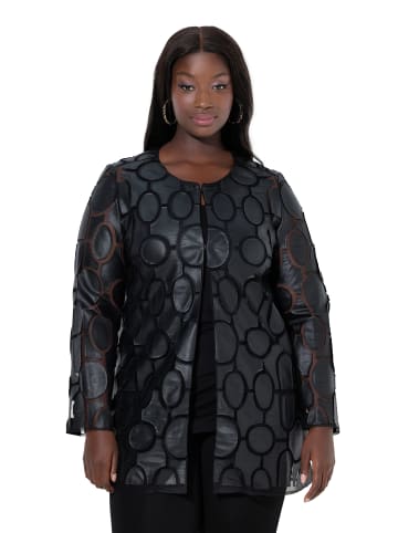 Ulla Popken Jacke in schwarz