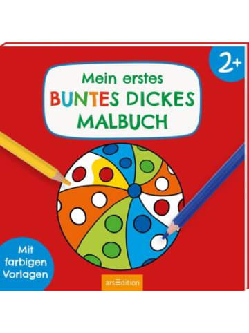 ars edition Papeterie/PBS - Mein erstes buntes dickes Malbuch ab 2