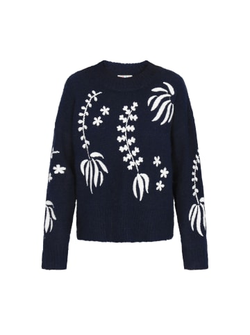 IZIA Women Sweater in navy