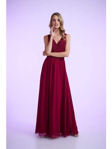 LAONA Abendkleid Pretty Chiffon Maxi Dress in Wild Berry