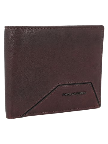 Piquadro Rhino Geldbörse RFID Schutz Leder 11 cm in dark brown