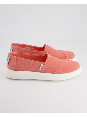 TOMS Slipper & Mokassins in Rot