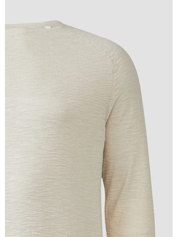 s.Oliver Strickpullover langarm in Creme