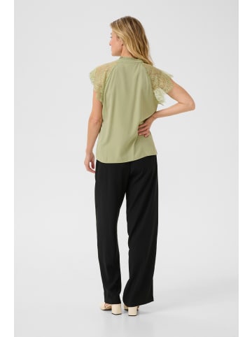 Cream Kurzarm-Bluse CRNola Straight fit in Tea