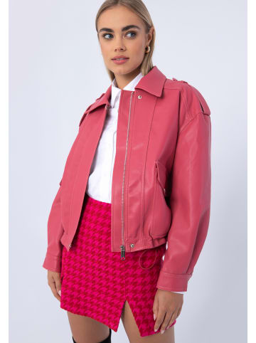 Wittchen Eco leather jacket in Pink