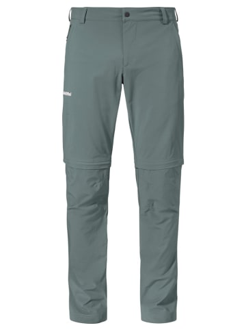 Schöffel Zipp - Off "Pants Folkstone Zip Off" in steel grey