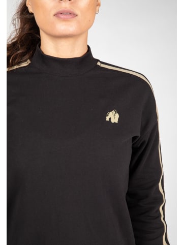 Gorilla Wear Sweatshirt-Kleid - Isabella - Schwarz