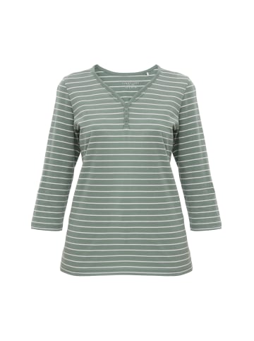 Finn Flare Langarmshirt Streifen in green
