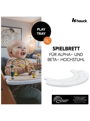 Hauck Play Tray Basis (ohne Spiele) für Alpha & in weiss