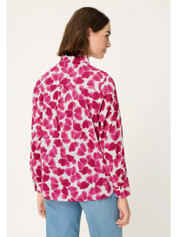 Olsen Bluse in Electric Fuchsia
