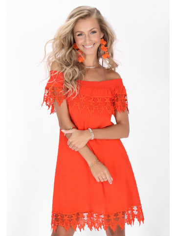 IZIA Women Dress in orange