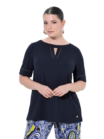 Ulla Popken Shirt in dunkles marine