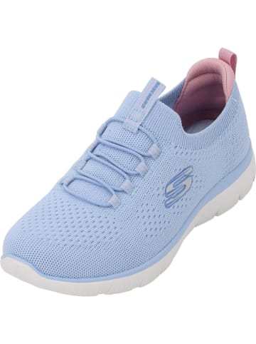 Skechers Schnürschuhe in Blau