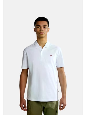 Napapijri Poloshirt 'Ealis' in weiß