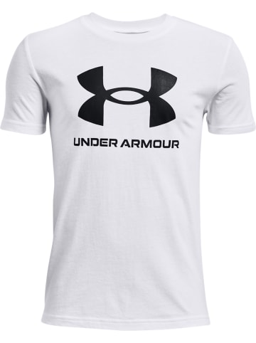 Under Armour Shirt "Sportstyle" in Weiß