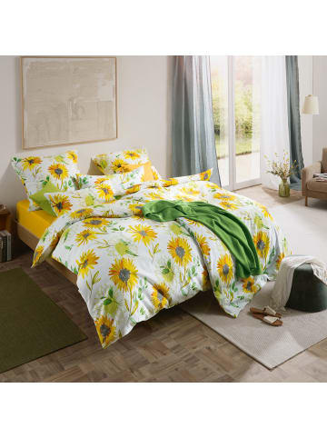 Erwin Müller Seersucker Bettwäsche in gelb