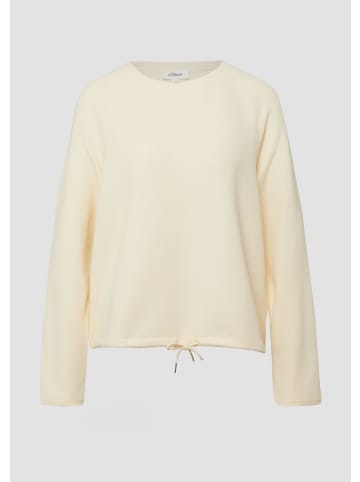 s.Oliver Sweatshirt in 80D0_helles beige