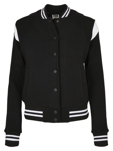 Urban Classics College Jackets in black/white