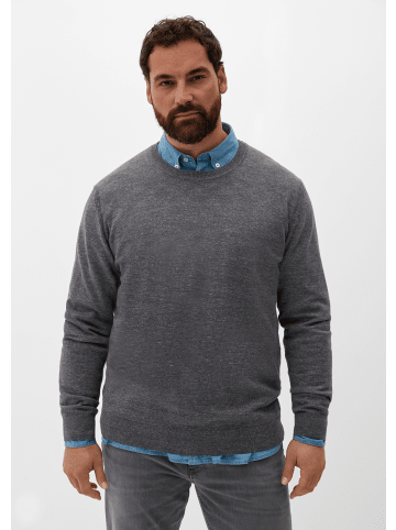 s.Oliver Strickpullover langarm in Grau