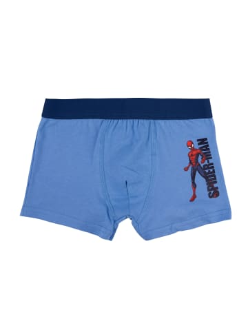 Spiderman 2er Pack Marvel Spider-Man Boxershorts Unterwäsche Unterhose in blau