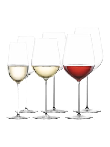 Zwiesel Glas 6er Set Wein- und Champagnergläserset VUELO in transparent