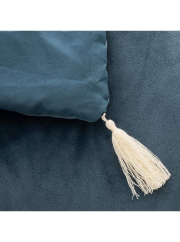 Atmosphera Créateur d'intérieur Bettdecke in meerblau