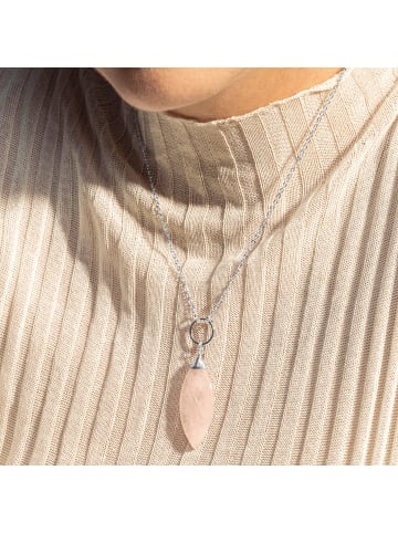 Luxenter Halskette Ayom mit Rhodium-Finish – AYOM