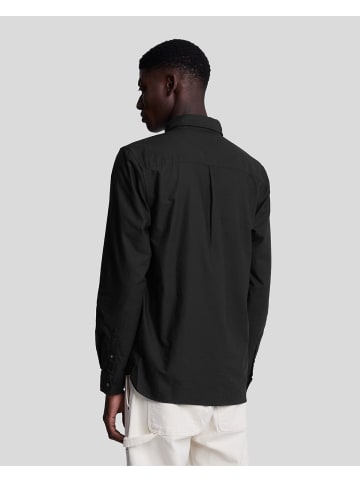 Lyle & Scott Langarmhemd in Schwarz