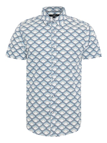 Threadbare Kurzarmhemd THB Shirt S/Slv Birchfield in White