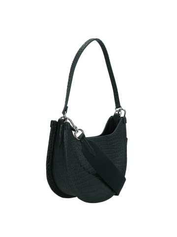 Lacoste Chantaco Classics Schultertasche S Leder 23 cm sinople