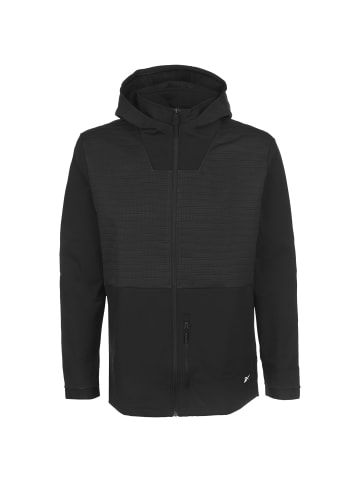 Reebok Kapuzenjacke Thermowarm Contr in schwarz