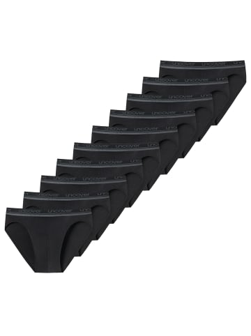 UNCOVER BY SCHIESSER Slip 10er Pack in Schwarz