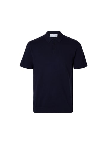 Selected Polo in Navy Blazer