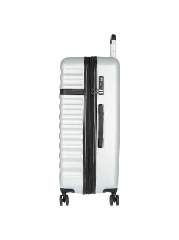 Bugatti Corium 4-Rollen-Trolley 75 cm (gold) in silver