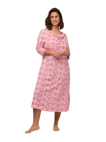 Ulla Popken Nachthemd in blasses rosa