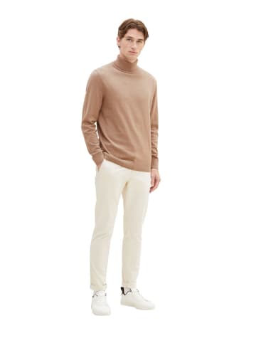 Tom Tailor Pullover BASIC TURTLENECK in Braun