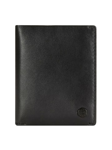 Jekyll & Hide Oxford Kreditkartenetui RFID Schutz Leder 8.5 cm in black